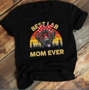Best Lab Mom Tee Shirt, Lab Mom, Dog Mom Christmas Gift