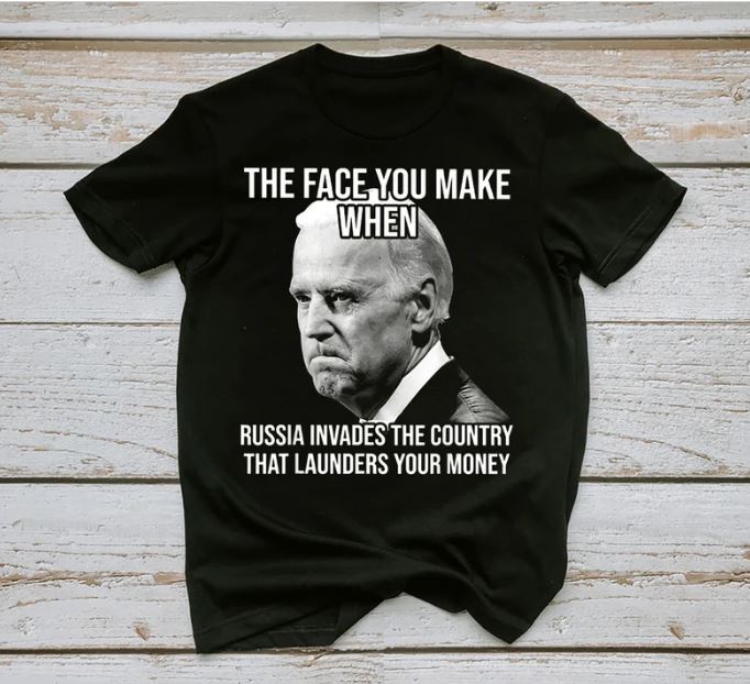 Biden The Face You Make When Russia Invades The Country